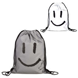 Мешок для сменной обуви Феникс+, арт.62481/ 48 СМАЙЛ (34х46 см, полиэстер, шелкография, 1 отделений