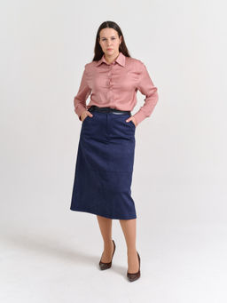 замшевая юбка - Трика фото 2