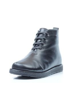 04-930-01 BLACK Ботинки зимние женские (натуральная кожа, натуральный мех) - Фабричный китай фото 7