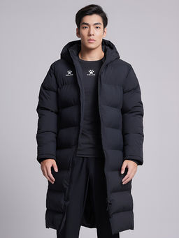 Пуховик KELME Mens Long Clothes Black