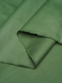 Сатин цв.Зеленый папоротник, ш.2.2м, хлопок-100%, 135гр/м.кв - Купава фото 4