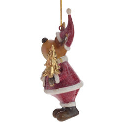 Изделие декоративное подвесное "Олень", L5,5 W4 H11 см, 2в.