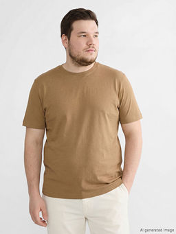 Bisiklet Yaka Penye Erkek Ti??rt