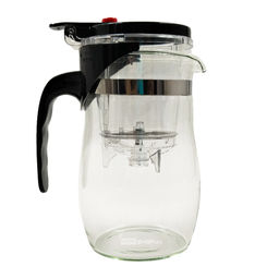 Стеклянный чайник с кнопкой Гунфу (кувшин), 500 мл Акция