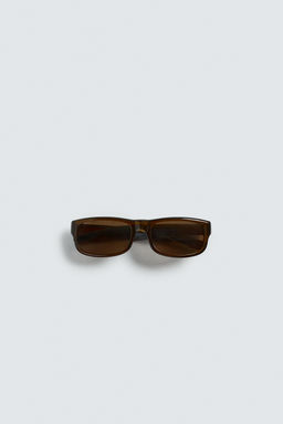 GAFAS DE SOL RECTANGULARES LIMITED EDITION / Marr?n - Zara фото 7