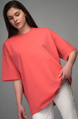 Женская футболка оверсайз Happyfox