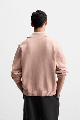 TEXTURED COTTON-BLEND CARDIGAN - Zara фото 3