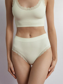 Mi 2221S French Chic Slip Midi бесшов микроф., 91% Полиамид, 9% Эластан - avorio