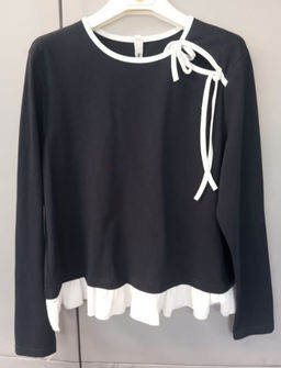 Блузка для девочки т.синий