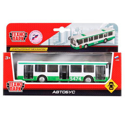 Технопарк. Автобус арт.SB-16-65-BUS-WB металл.инерц. 16,5см, открыв. двери