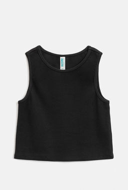 Майка-топ детский для девочек Anis_top черный - Acoola фото 2