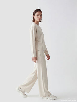 Beli Lastikli Geni? Pa?a Kad?n Pantolon