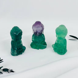 Фигурка Будда из Флюорита