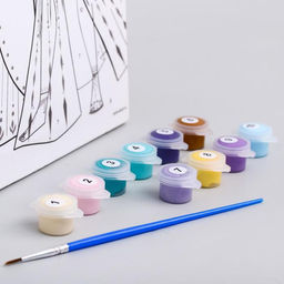 Картина по номерам, 20 х 30 см Анна и Эльза, Холодное сердце - Disney фото 3