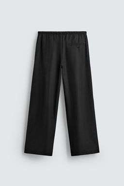 FLOWING RELAXED FIT TROUSERS - Zara фото 7