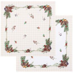 НАБОР САЛФЕТОК ИЗ 2-Х ШТ CELEBRATION,40Х40СМ, 100