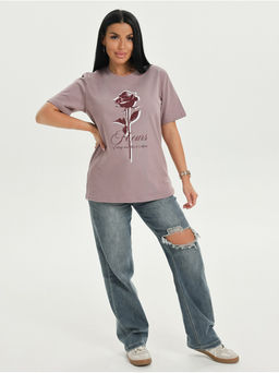 Футболка Роза пудра женская - София фото 4