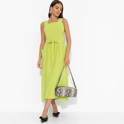 Сарафан с завязками на запах, Захватывающе стильная (лайм) - Charutti фото 8