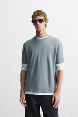 BASIC KNIT T-SHIRT - Zara фото 2