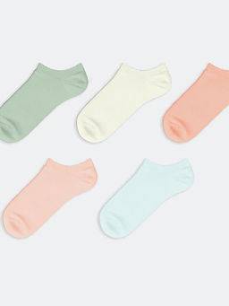 Kad?n D?z Sneaker ?orap 5li