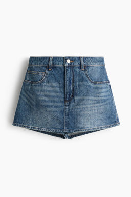 Falda pantal?n de talle alto en denim - H&m фото 2