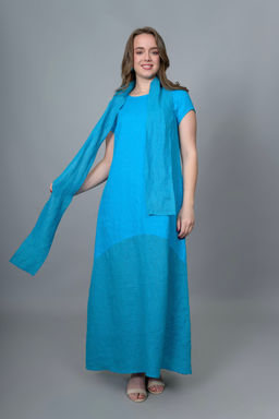 Платье 100% лен