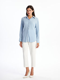 D?z Uzun Kollu Kad?n G?mlek