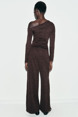 PIQU_ TROUSERS WITH BELT - Zara фото 6