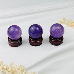 Шар из Аметиста на подставке