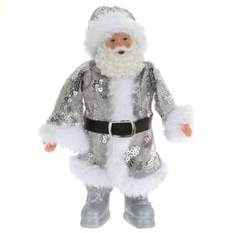 Дед Мороз, L12 W4 H24 см (без колпака Н17 см), 2в.