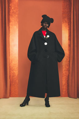 OVERSIZE LONG COAT HARRY LAMBERT FOR ZARA X DISNEY