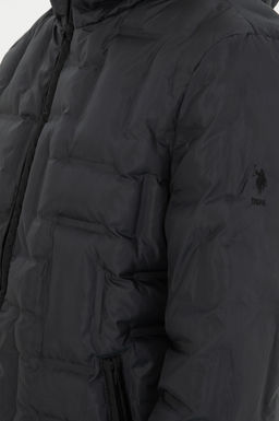 Мужское пальто антрацитового цвета - U.s. polo assn фото 7