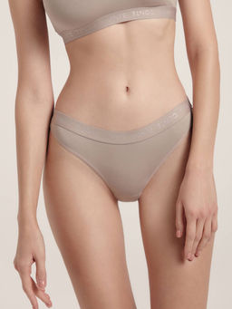 CONTE Трусы бразилиана из бамбука NEW LUXURIES LBR 1331 cappuccino