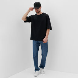 Футболка мужская MIST West, размер 48, черный