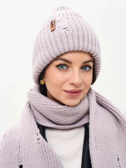 Аванна Комплект шапка, шарф