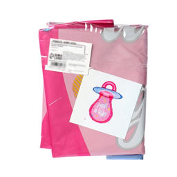 Воздушный шар фольгированный 38" «Соска-пустышка для девочки», фигура