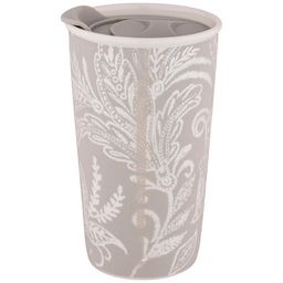 КРУЖКА С ПЛАСТИКОВОЙ КРЫШКОЙ КОФЕМАНИЯ 430МЛ - Lefard фото 2