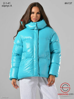 Куртка зимняя женская с капюшоном - Bruno фото 4