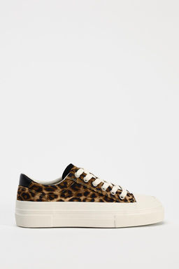 ANIMAL PRINT TRAINERS - Zara фото 11