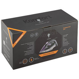 Утюг Leonord LE-1804 фиолетовый (3100Вт, пар, спрей, пар. удар, самооч.,керам. подошва) 270089