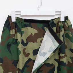 Полотенце - килт вафельное мужское для бани Камуфляж, 80?150 см, хлопок 100 %