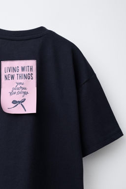 PRINTED T-SHIRT WITH BOW - Zara фото 4
