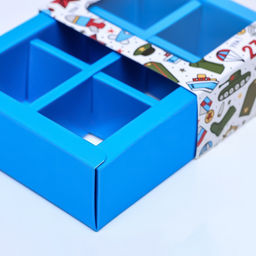 Коробка для конфет 6 шт, Мужской день 13,7 х 9,8 х 3,8 см - UPAK LAND фото 5