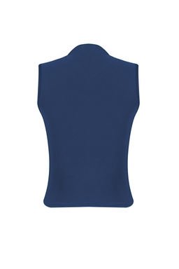 Indigo S?f?r Kol Buzgulu Vucuda Oturan Esnek Orme Bluz TWOSS24BZ00486