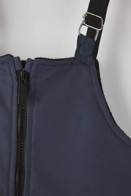 Indigo Duz Halter Yaka Regular Unisex Cocuk Yagmur Tulumu TKDAW26TU00001 - Trendyolmilla фото 4