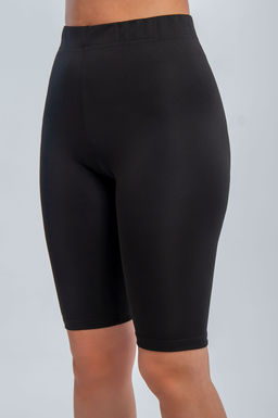 Арт.11810 Велосипедки гладкие 44-50 (4 шт) Цвет:черный