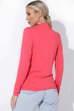 Водолазка Вита (коралл) - Эльза фото 5