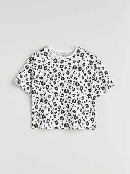 Bisiklet Yaka K?z ?ocuk Ti??rt 2li