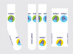 Носки р.40-45 TxT Голубь - Krumpy фото 5