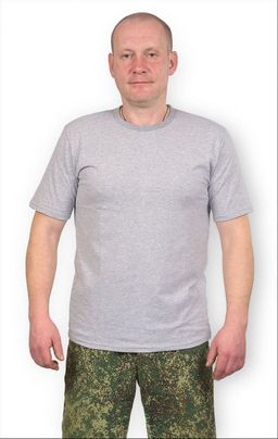 Футболка мужская, меланж (67-4)